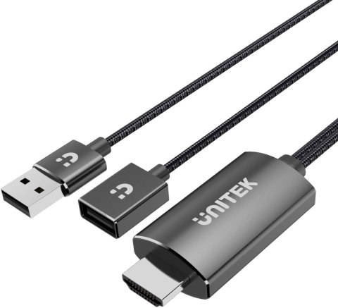 Przewód Unitek Telefon - TV (USB-HDMI) Przewód Unitek Telefon - TV (USB-HDMI)
