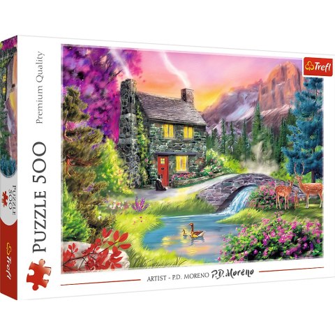 Puzzle 500 el. Górska sielanka Trefl 37325 Puzzle 500 el. Górska sielanka Trefl 37325