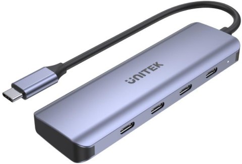 Unitek Hub USB-C 3.1, 4 x USB-C, 5 Gbps Unitek Hub USB-C 3.1, 4 x USB-C, 5 Gbps
