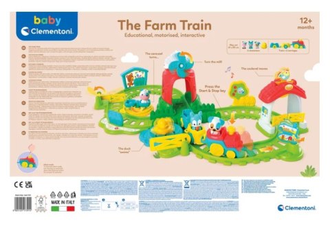 Interaktywny Pociąg Farmera Clementoni 17391 Interaktywny Pociąg Farmera Clementoni 17391