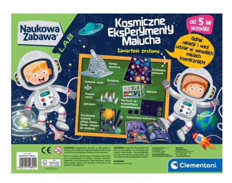 Naukowa Zabawa Kosmiczne Eksperymenty Malucha Clementoni 50798 Naukowa Zabawa Kosmiczne Eksperymenty Malucha Clementoni 50798
