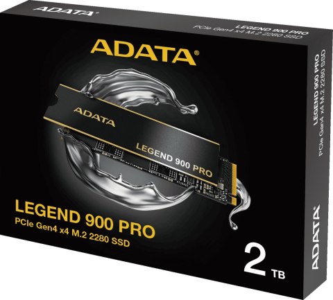 Adata Dysk SSD LEGEND 900 Pro 2TB PCIe 4x4 7.4/6.5 GB/s M2 Adata Dysk SSD LEGEND 900 Pro 2TB PCIe 4x4 7.4/6.5 GB/s M2