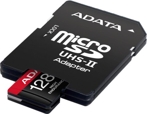 Adata Karta microSD High Endurance 128GB UHS1 U3 V30 A2 100/85MB/s + Adapter Adata Karta microSD High Endurance 128GB UHS1 U3 V30 A2 100/85MB/s + Adapter