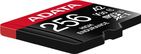 Adata Karta microSD High Endurance 256GB UHS1 U3 V30 A2 100/85MB/s + Adapter Adata Karta microSD High Endurance 256GB UHS1 U3 V30 A2 100/85MB/s + Adapter