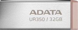 Adata Pendrive UR350 32GB USB3.2 Gen1 Metal brązowy