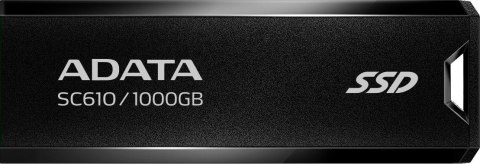 Dysk SSD Adata SC610 1000GB USB Czarny Dysk SSD Adata SC610 1000GB USB Czarny