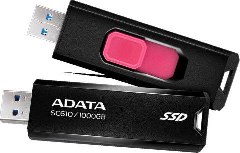 Dysk SSD Adata SC610 1000GB USB Czarny Dysk SSD Adata SC610 1000GB USB Czarny