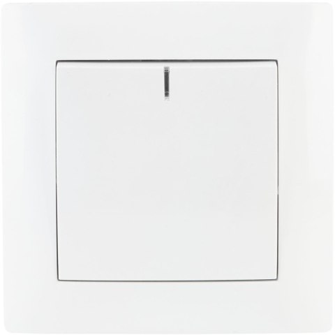 Łącznik pojedynczy z podświetleniem VCX WESA LC 03 Biały