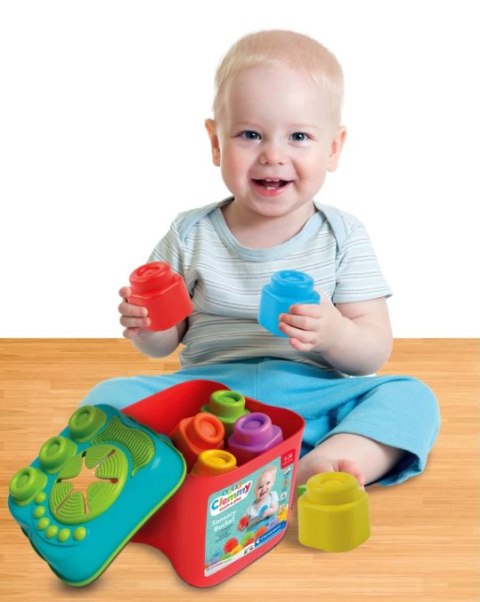 Clemmy Koszyk Sensoryczny Sorter Klocki Clementoni 17807