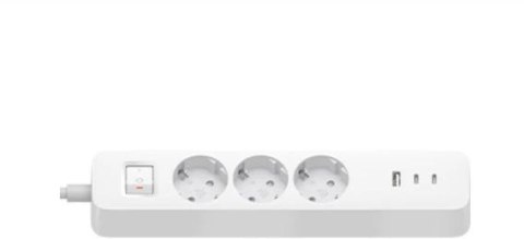 Listwa zasilająca Xiaomi 20W Power Strip (2x USB-C, 1x USB-A) Listwa zasilająca Xiaomi 20W Power Strip (2x USB-C, 1x USB-A)