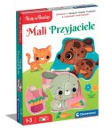 Puzzle Mali Przyjaciele Zwierzątka Farma Uczę się Bawiąc Język Polski Clementoni 50761