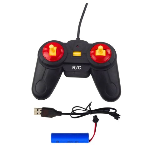 Samochód Terenowy Policyjny Zdalnie Sterowany RC Biały 1:12