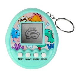 Tamagotchi Pet Egg Gra Elektroniczna 168W1 Brelok Z Dzwoneczkiem Turkusowa
