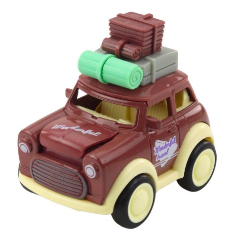 Autko Wycieczkowe Metalowe Podskakująca Maska Napęd Mix