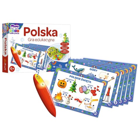 Gra Edukacyjna Magiczny ołówek Polska Trefl 02114