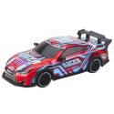 Samochód Wyścigowy Zdalnie Sterowane RC Świecąca Karoseria Niebiesko-Czerwony