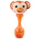 Zestaw Grzechotki Sensoryczne Z Miękką Piłeczką Małpka Panda 2szt