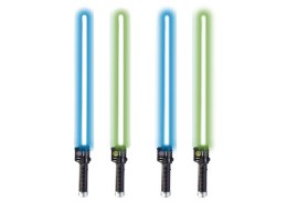 Kosmiczny Miecz Świetlny Dźwięk Bitwy Zielony Niebieski 67cm