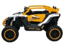 Pojazd na akumulator M3 Żółto-Biały 4x4