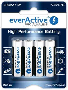 Bateria LR6 (AA) everActive Pro Alcaline (blister 4 szt.)