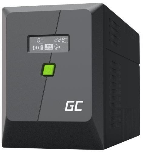 UPS ZASILACZ AWARYJNY Greencell PowerProof 1500VA 1050W LCD CZYSTA SINUSOIDA UPS ZASILACZ AWARYJNY Greencell PowerProof 1500VA 1050W LCD CZYSTA SINUSOIDA