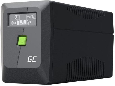 UPS ZASILACZ AWARYJNY Greencell PowerProof 650VA 360W LCD UPS ZASILACZ AWARYJNY Greencell PowerProof 650VA 360W LCD