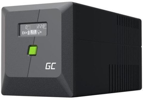 UPS ZASILACZ AWARYJNY Greencell PowerProof 750VA 480W LCD CZYSTA SINUSOIDA UPS ZASILACZ AWARYJNY Greencell PowerProof 750VA 480W LCD CZYSTA SINUSOIDA