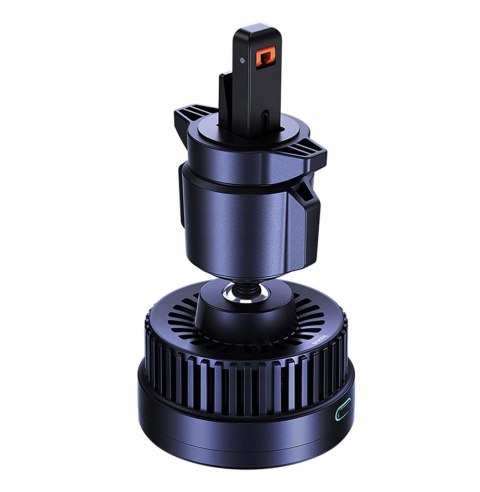 UCHWYT SAMOCHODOWY ŁADOWARKA INDUKCYJNA Baseus MagPro BS-CW04 Qi 2.0 15W MagSafe NA KRATKĘ CZARNY