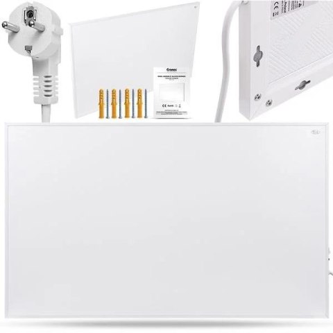 Panel grzewczy IR CRONOS Carbon P800 White