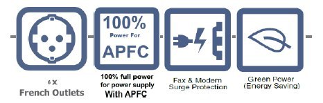UPS ZASILACZ AWARYJNY PowerWalker VFD 600 APFC FR