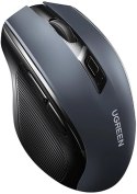 Mysz optyczna Ugreen MU006 bezprzewodowa USB 2.4GHz / Bluetooth 5.0 4000 DPI - czarna Mysz optyczna Ugreen MU006 bezprzewodowa USB 2.4GHz / Bluetooth 5.0 4000 DPI - czarna