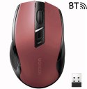 Mysz optyczna Ugreen MU006 bezprzewodowa USB 2.4GHz / Bluetooth 5.0 4000 DPI - czerwona Mysz optyczna Ugreen MU006 bezprzewodowa USB 2.4GHz / Bluetooth 5.0 4000 DPI - czerwona