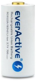 Akumulatorek 16340 / R-CR123 3,7V everActive 700mAh (1 szt.) z zabezpieczeniem Akumulatorek 16340 / R-CR123 3,7V everActive 700mAh (1 szt.) z zabezpieczeniem