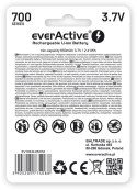 Akumulatorek 16340 / R-CR123 3,7V everActive 700mAh (1 szt.) z zabezpieczeniem Akumulatorek 16340 / R-CR123 3,7V everActive 700mAh (1 szt.) z zabezpieczeniem