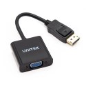 Adapter Unitek Y-5118E DisplayPort na VGA FullHD Adapter Unitek Y-5118E DisplayPort na VGA FullHD