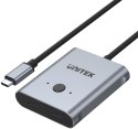 D1078A Unitek Dwukierunkowy przełącznik USB-C 4K D1078A Unitek Dwukierunkowy przełącznik USB-C 4K