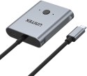 D1078A Unitek Dwukierunkowy przełącznik USB-C 4K D1078A Unitek Dwukierunkowy przełącznik USB-C 4K