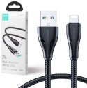 Kabel USB-A / Lightning Joyroom S-UL012A11 120cm 2.4A w oplocie czarny Kabel USB-A / Lightning Joyroom S-UL012A11 120cm 2.4A w oplocie czarny