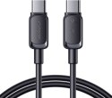 Kabel USB-C / USB-C Joyroom Fast Charging S-CC100A141B 120cm 60W 5A czarny Kabel USB-C / USB-C Joyroom Fast Charging S-CC100A141B 120cm 60W 5A czarny