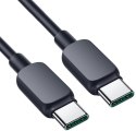 Kabel USB-C / USB-C Joyroom Fast Charging S-CC100A141B 120cm 60W 5A czarny Kabel USB-C / USB-C Joyroom Fast Charging S-CC100A141B 120cm 60W 5A czarny