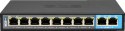 SWITCH POE dla 8 kamer IP BCS-B-SP0802 SWITCH POE dla 8 kamer IP BCS-B-SP0802