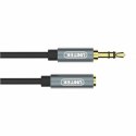 Unitek przewód miniJack 3,5mm (M)- 3,5mm (F) 1M Unitek przewód miniJack 3,5mm (M)- 3,5mm (F) 1M