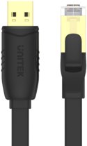 Kabel Unitek Y-SP02001B RJ-45 na USB-A konsolowy 1,8m Kabel Unitek Y-SP02001B RJ-45 na USB-A konsolowy 1,8m