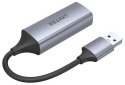 Adapter Unitek U1309A przejściówka USB-A 3.1 Gen1 RJ45 1000Mbps Adapter Unitek U1309A przejściówka USB-A 3.1 Gen1 RJ45 1000Mbps
