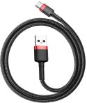 KABEL USB-A / USB-C Baseus Cafule CATKLF-A91 50cm 3A QC 3.0 CZARNO-CZERWONY W OPLOCIE KABEL USB-A / USB-C Baseus Cafule CATKLF-A91 50cm 3A QC 3.0 CZARNO-CZERWONY W OPLOCIE