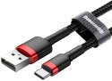 KABEL USB-A / USB-C Baseus Cafule CATKLF-A91 50cm 3A QC 3.0 CZARNO-CZERWONY W OPLOCIE KABEL USB-A / USB-C Baseus Cafule CATKLF-A91 50cm 3A QC 3.0 CZARNO-CZERWONY W OPLOCIE