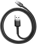 KABEL USB-A / USB-C Baseus Cafule CATKLF-BG1 100cm 3A QC 3.0 CZARNO-SZARY W NYLONOWYM OPLOCIE KABEL USB-A / USB-C Baseus Cafule CATKLF-BG1 100cm 3A QC 3.0 CZARNO-SZARY W NYLONOWYM OPLOCIE