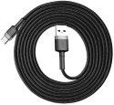KABEL USB-A / USB-C Baseus Cafule CATKLF-CG1 200cm 2A QC 3.0 CZARNO-SZARY W NYLONOWYM OPLOCIE KABEL USB-A / USB-C Baseus Cafule CATKLF-CG1 200cm 2A QC 3.0 CZARNO-SZARY W NYLONOWYM OPLOCIE