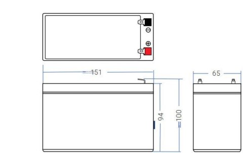AKUMULATOR AGM Green Cell VRLA 12V 7Ah AKUMULATOR AGM Green Cell VRLA 12V 7Ah