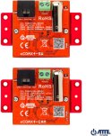 Zestaw aktywnych konwerterów do transmisji Ethernet oraz PoE ATTE xCOAX4-SET Zestaw aktywnych konwerterów do transmisji Ethernet oraz PoE ATTE xCOAX4-SET